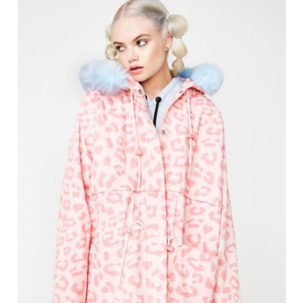 Lazy Oaf Leopard Parka